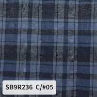 SB9R236 Organic Shirring Check[Textile / Fabric] SHIBAYA Additional Images