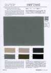 ORF72485 High-twist Yarn × Linen Crisp Cotton-linen Gabardine