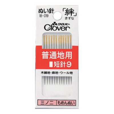 18019 Sewing Needle Kizuna For Medium Fabrics, Short Needle 9, R9