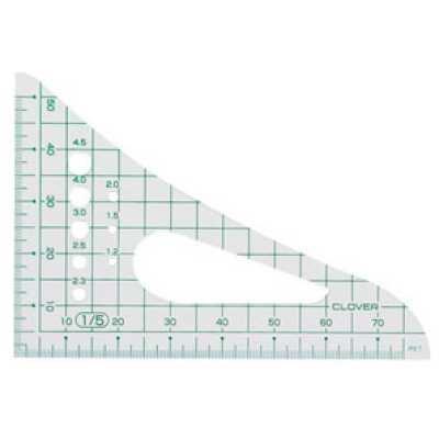 25016 Grid Triangle Scale 1/5
