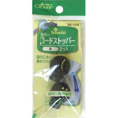 26114 Color Cord Stopper <Black>