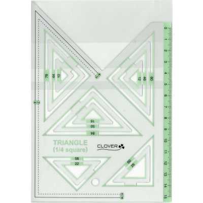 58001 Piece Template <Right Triangle 1/4>