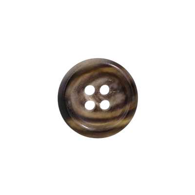 Real Buffalo Horn 4-hole Button