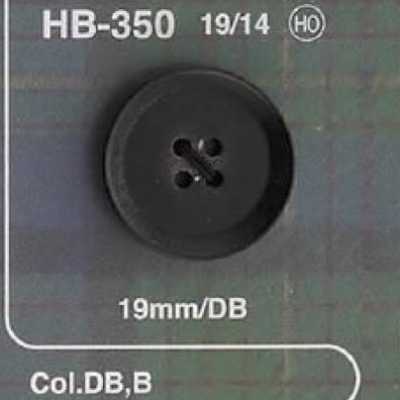 Real Buffalo Horn 4-hole Button