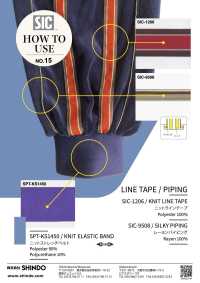 SIC-1206 Knit Line Tape Approx. 18mm[Ribbon Tape Cord] SHINDO(SIC) Sub Photo