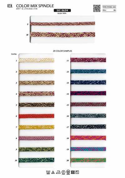 SIC-3634 Color Mix Spindle