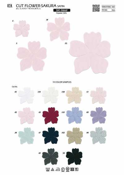SIC-3662 Cut Flower Sakura (Satin)