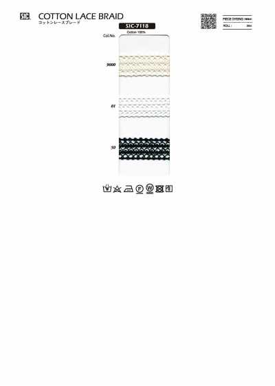 SIC-7118 Cotton Lace Braid