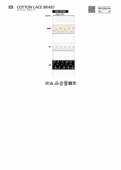 SIC-7120 Cotton Lace Braid