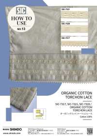 SIC-7317 Organic Cotton Torsion Lace/ 8mm SHINDO(SIC) Sub Photo