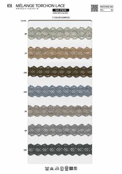 SIC-7339 Melange Torsion Lace