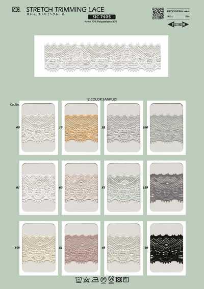 SIC-7405 Stretch Trimming Lace/28 Mm