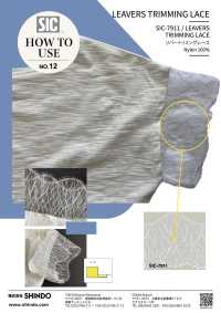 SIC-7911 River Trimming Lace/ 90mm SHINDO(SIC) Sub Photo