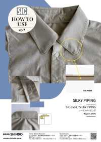 SIC-9508 Rayon Piping Tape[Ribbon Tape Cord] SHINDO(SIC) Sub Photo