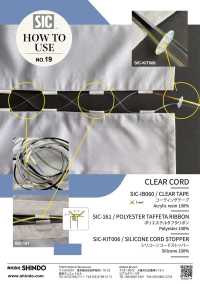 SIC-KIT006 Silicone Cord Stopper[Buckles And Ring] SHINDO(SIC) Sub Photo