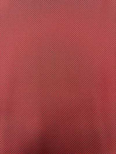 184E [Outlet] Yamanashi Fujiyoshida 100% Silk Diagonal Checkerboard Pattern Maroon