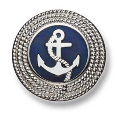 224 Japan-made Metal Buttons For Suits And Jackets Silver/Navy Blue