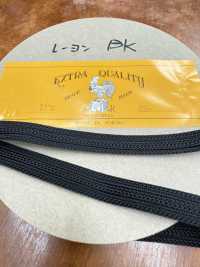 9 Side Striple Tape 100% Rayon Side Striple 15mm Width Black[Ribbon Tape Cord] Yamamoto(EXCY) Sub Photo