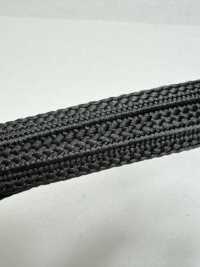 9 Side Striple Tape 100% Rayon Side Striple 15mm Width Black[Ribbon Tape Cord] Yamamoto(EXCY) Sub Photo