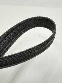9 Side Striple Tape 100% Rayon Side Striple 15mm Width Black[Ribbon Tape Cord] Yamamoto(EXCY) Sub Photo