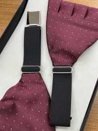 CM-922 Silk Cummerbund With Wine Red Dot Pattern[Formal Accessories] Yamamoto(EXCY) Sub Photo