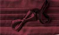 CM-987 Domestic Silk Jacquard Cummerbund Moss Stitch Pattern Engine[Formal Accessories] Yamamoto(EXCY) Sub Photo