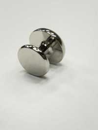 E-1-S Stud Button Onyx Silver Round[Formal Accessories] Yamamoto(EXCY) Sub Photo