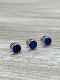 E-4-S Color Coating Shell Stud Navy Blue[Formal Accessories] Yamamoto(EXCY) Sub Photo