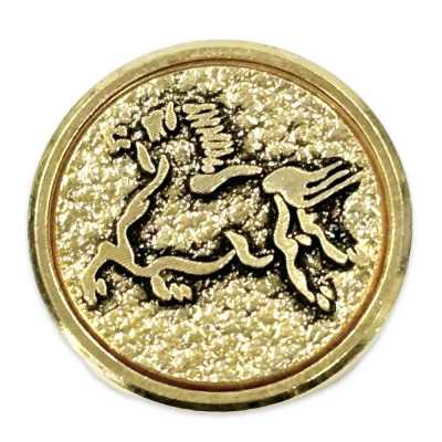 EX114G Made In Japan Metal Button For Suits And Jackets, Gold