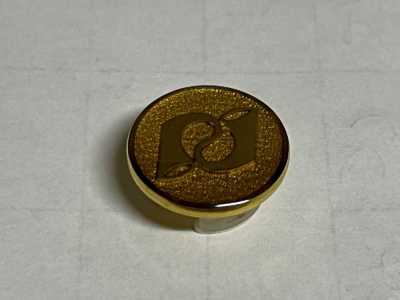 EX188 Japanese-made Gold Metal Button For Suits And Jackets