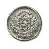 EX34 Made In Japan Metal Buttons For Suits And Jackets, Silver