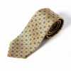 HVN-35 Necktie, Small Pattern, Yellow, Made With VANNERS Fabric