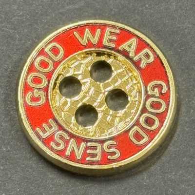 M12 Made In Japan Metal Button For Suits And Jackets, Gold