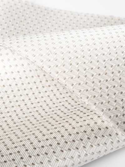 S-902 Yamanashi Fujiyoshida Komon Pattern Formal Fabric White