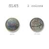 SL-45 Metal Button For Suits And Jackets Shell & Brass