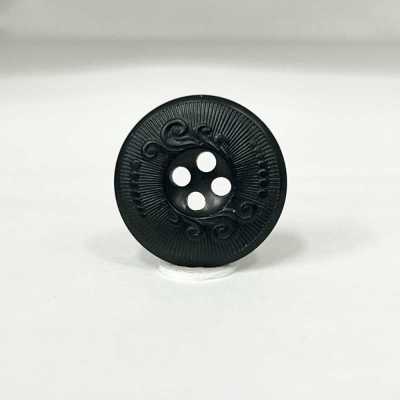 セレモニー Black Button For Formal Wear