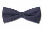 PBF-3 Dark Navy Blue Bow Tie Using Pentagono Fabric