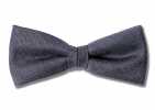 PBF-4 Navy Blue Bow Tie Made With Pentagono Fabric
