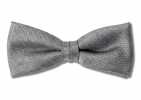 PBF-5 Gray Bow Tie Using Pentagono Fabric