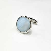E-7-C Color Coating Shell Cufflinks Sky Blue[Formal Accessories] Yamamoto(EXCY) Sub Photo