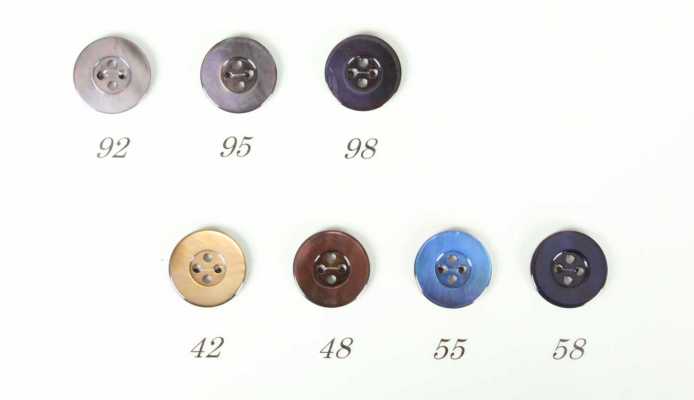 0416 Japanese-made Natural Shell Buttons For Suits And Jackets