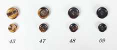 WT481 Genuine Buffalo Horn Buttons For Suits And Jackets