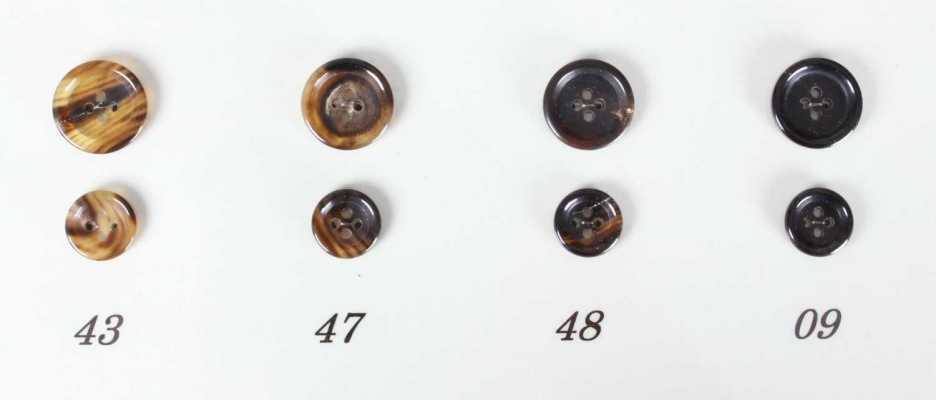 WT481 Genuine Buffalo Horn Buttons For Suits And Jackets