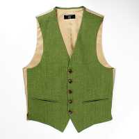 LV-3 Domestic Linen Vest Green[Formal Accessories] Yamamoto(EXCY) Sub Photo