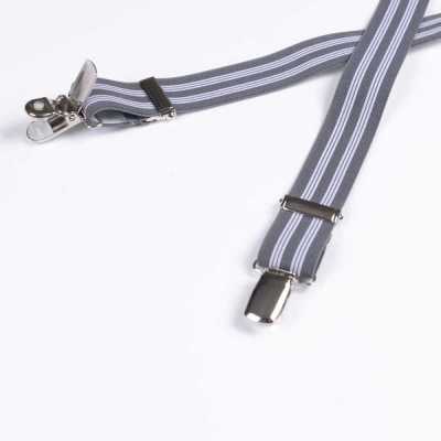 ATX-2529 Albert Thurston Suspenders Striped 25mm Elastic (Elastic Band)[Formal Accessories] ALBERT THURSTON Sub Photo
