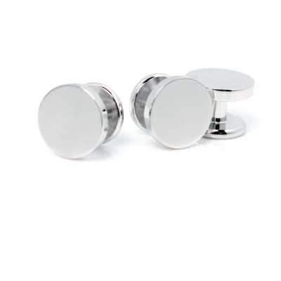 CU925-1G-S EXCY LEGEND Pure Silver Stud Set Flat