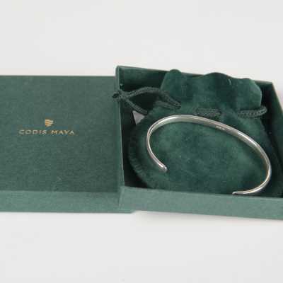 CO-B01-SI CODIS MAYA Oval Bracelet Silver[Formal Accessories] CODIS MAYA Sub Photo