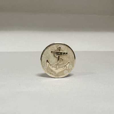 UK22 Firmin&Sons Metal Button For Suits And Jackets, Silver