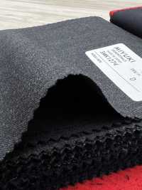 3MK1274 25AW ACTIVA Twill Charcoal Heaven Gray[Textile] Miyuki Woolen Mills Sub Photo