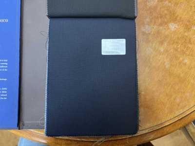 CNB3002 CANONICO Standard Super120's Dark Navy Plain